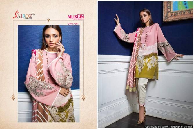 Sairoz Sana Safinaz Muzlin Pashmina Casual Wear Latest Dress Collection